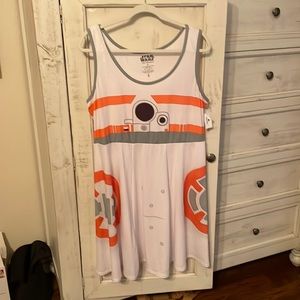 NWT Star Wars BB-8 Tank Dress